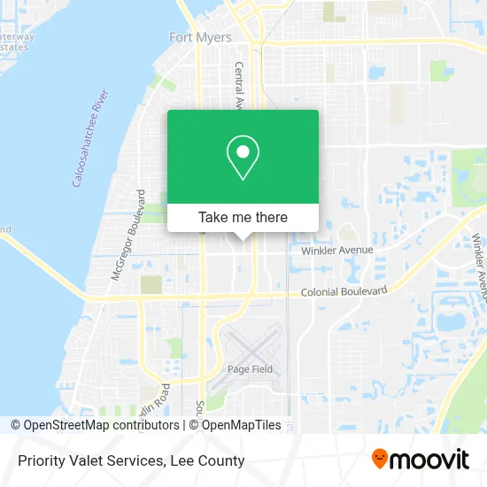 Priority Valet Services map
