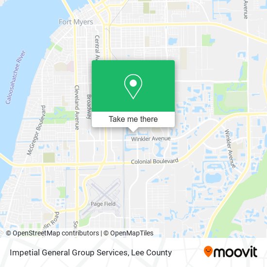 Impetial General Group Services map