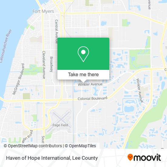 Haven of Hope International map