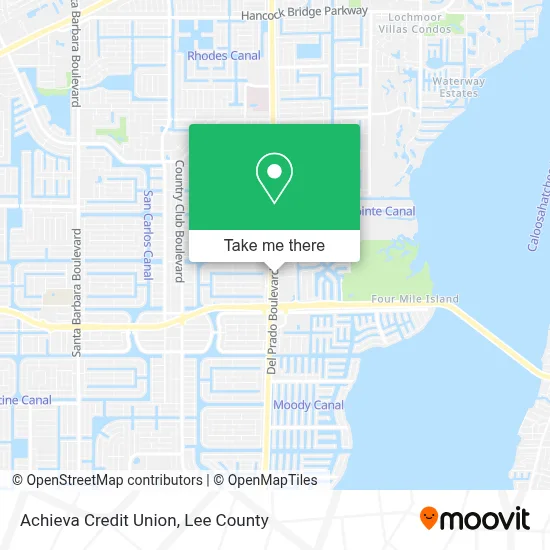 Achieva Credit Union map