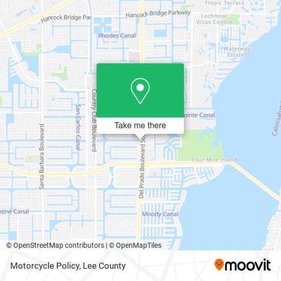 Mapa de Motorcycle Policy