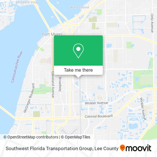 Southwest Florida Transportation Group map