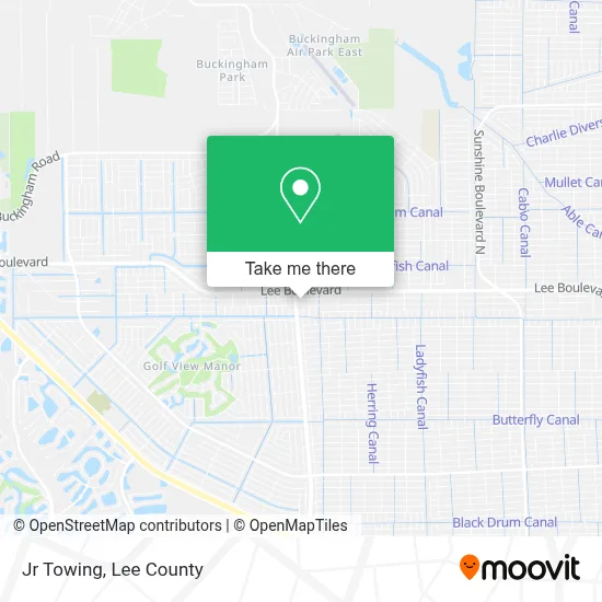 Jr Towing map