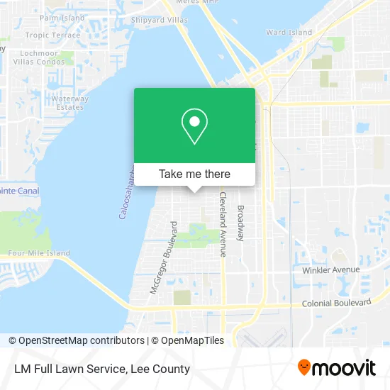 LM Full Lawn Service map