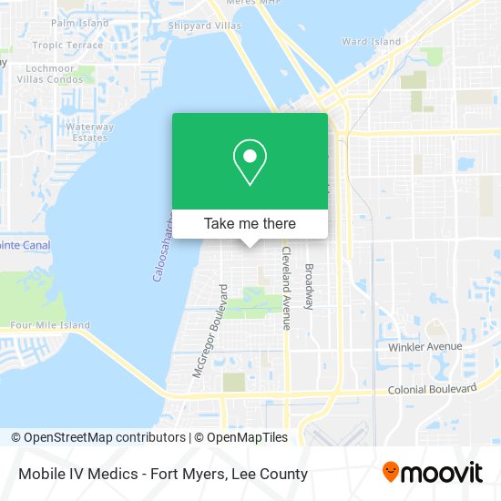 Mapa de Mobile IV Medics - Fort Myers