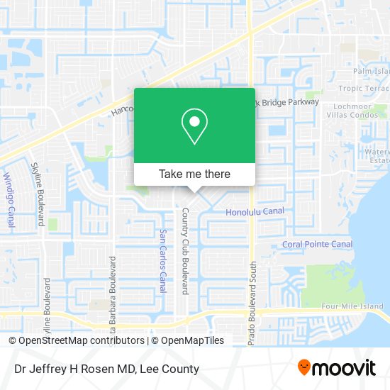 Dr Jeffrey H Rosen MD map