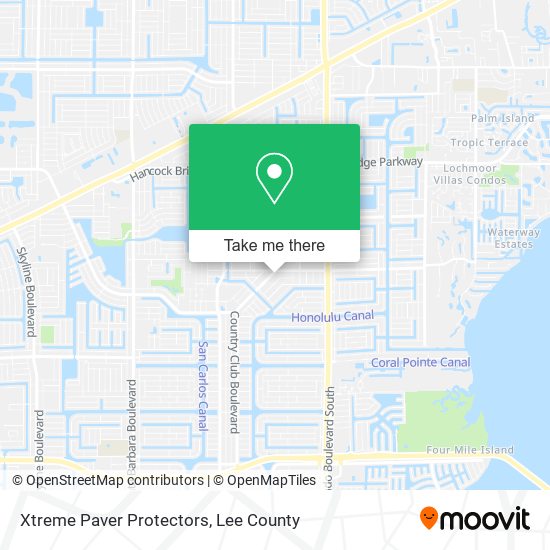 Xtreme Paver Protectors map