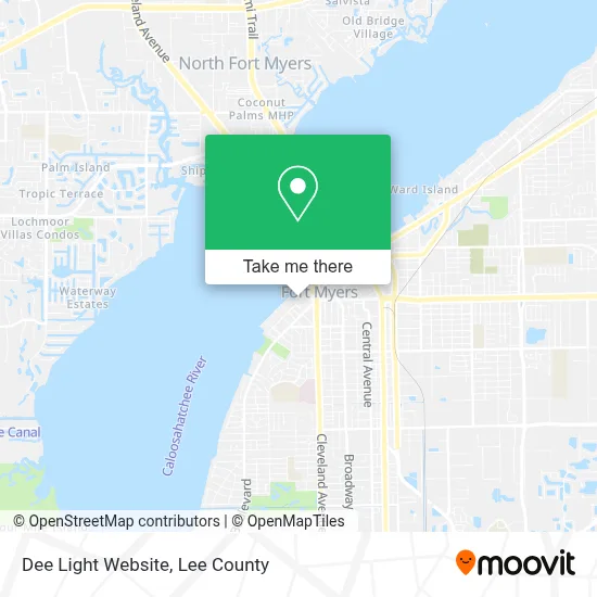 Dee Light Website map