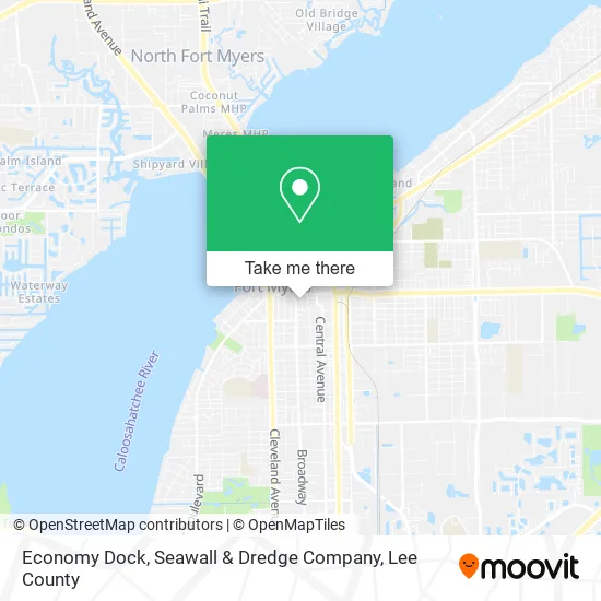 Mapa de Economy Dock, Seawall & Dredge Company