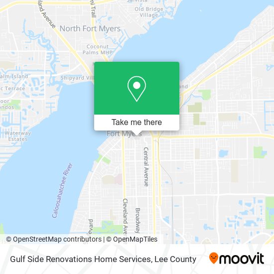 Gulf Side Renovations Home Services map