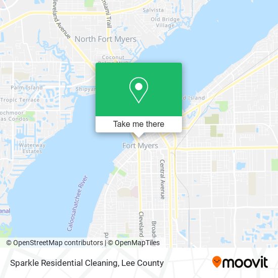 Mapa de Sparkle Residential Cleaning