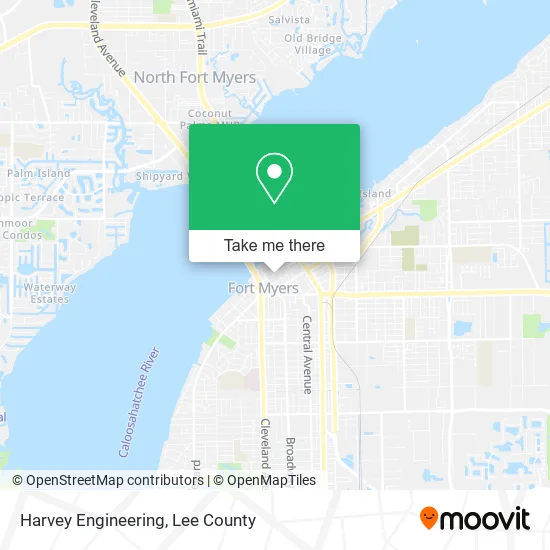 Harvey Engineering map