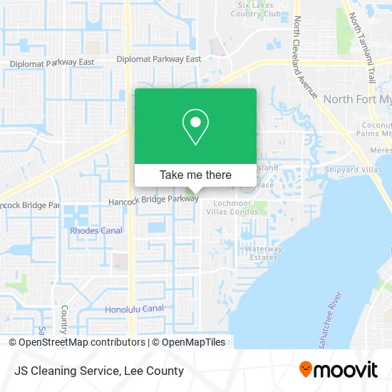 JS Cleaning Service map