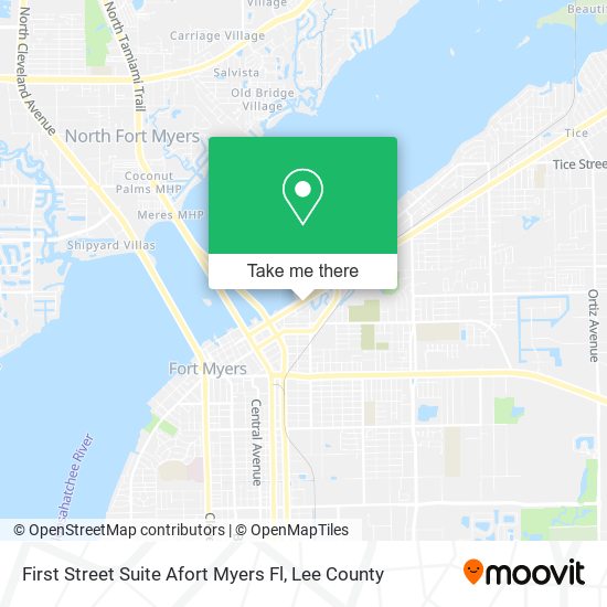 First Street Suite Afort Myers Fl map