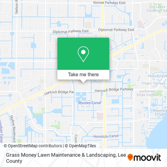 Grass Money Lawn Maintenance & Landscaping map