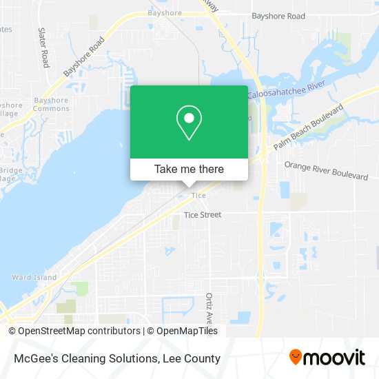 McGee's Cleaning Solutions map