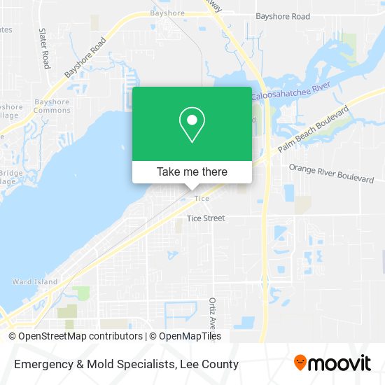 Emergency & Mold Specialists map