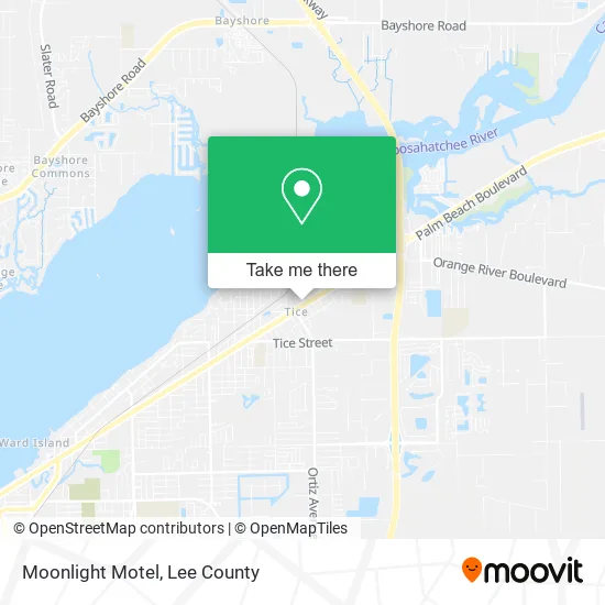 Moonlight Motel map