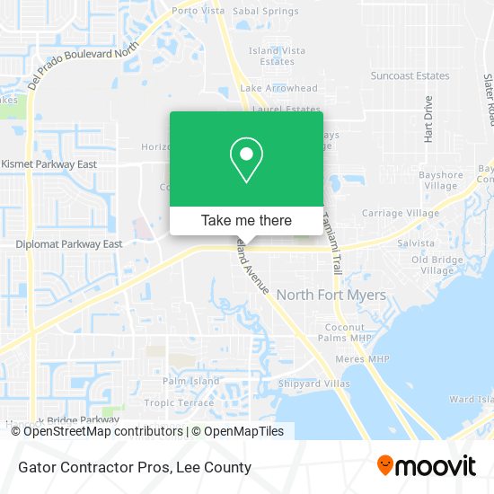 Gator Contractor Pros map