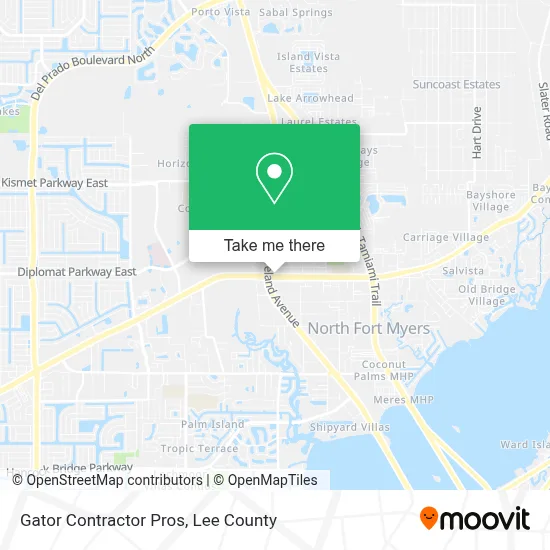 Gator Contractor Pros map