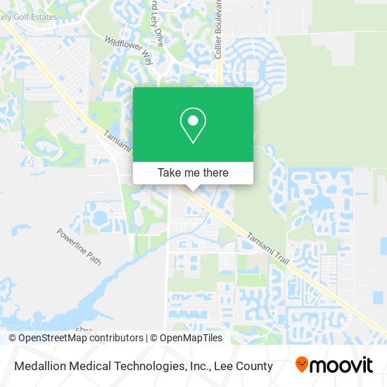 Medallion Medical Technologies, Inc. map