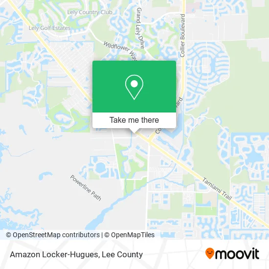 Amazon Locker-Hugues map