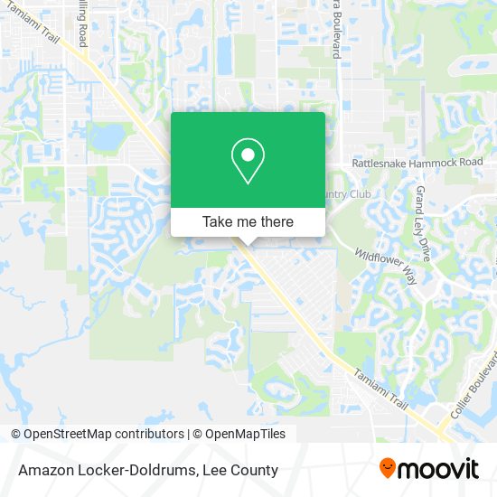 Mapa de Amazon Locker-Doldrums