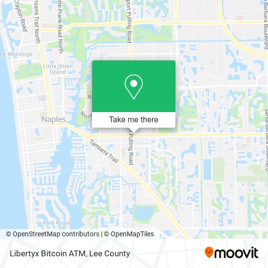 Libertyx Bitcoin ATM map