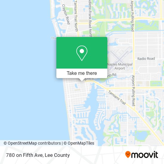 780 on Fifth Ave map