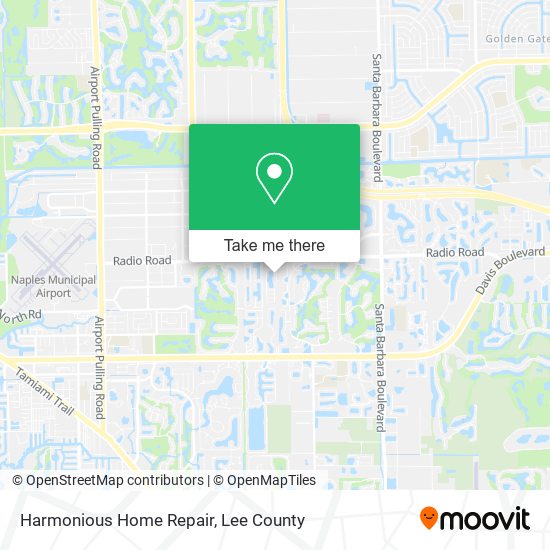Harmonious Home Repair map