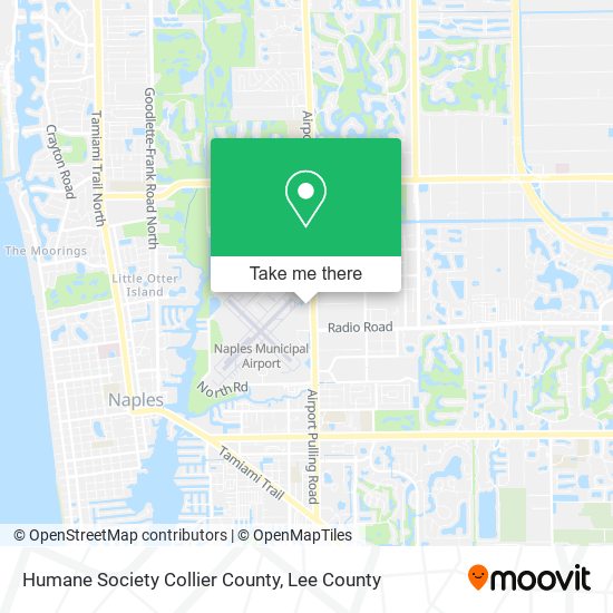 Humane Society Collier County map