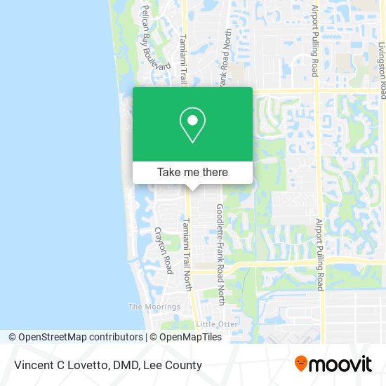 Mapa de Vincent C Lovetto, DMD