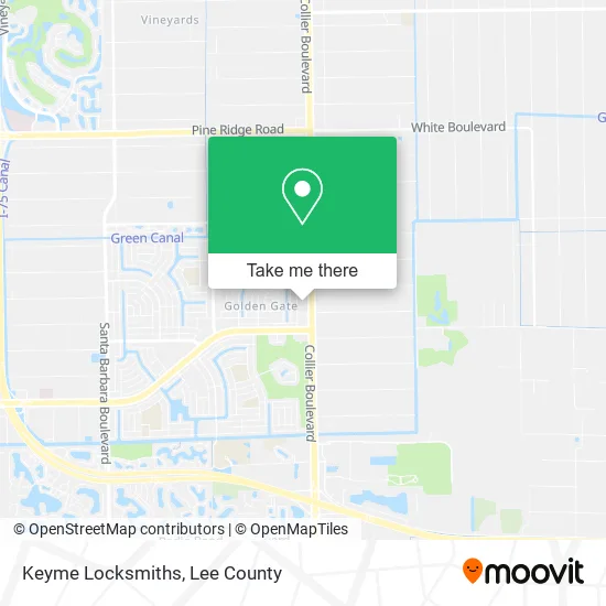 Keyme Locksmiths map