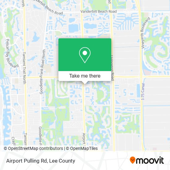 Airport Pulling Rd map