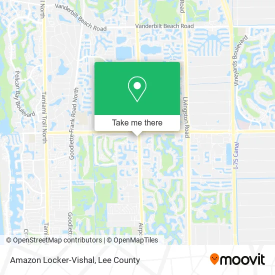 Amazon Locker-Vishal map