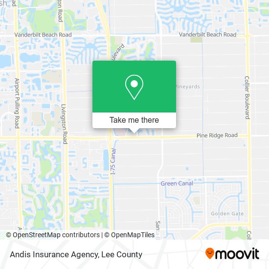 Mapa de Andis Insurance Agency