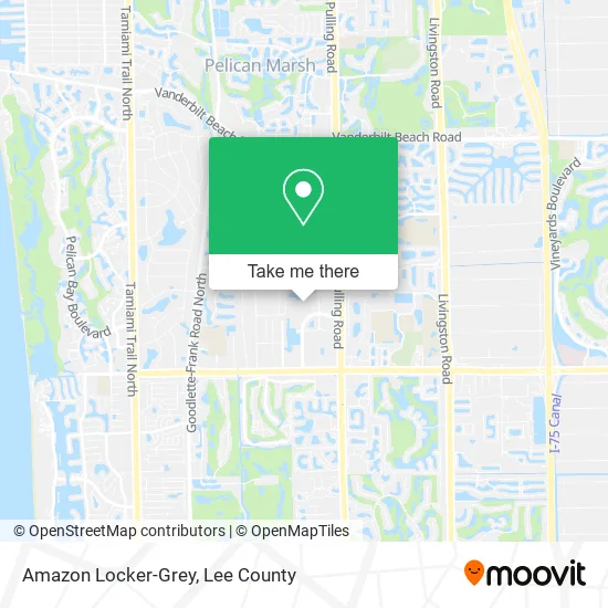 Amazon Locker-Grey map