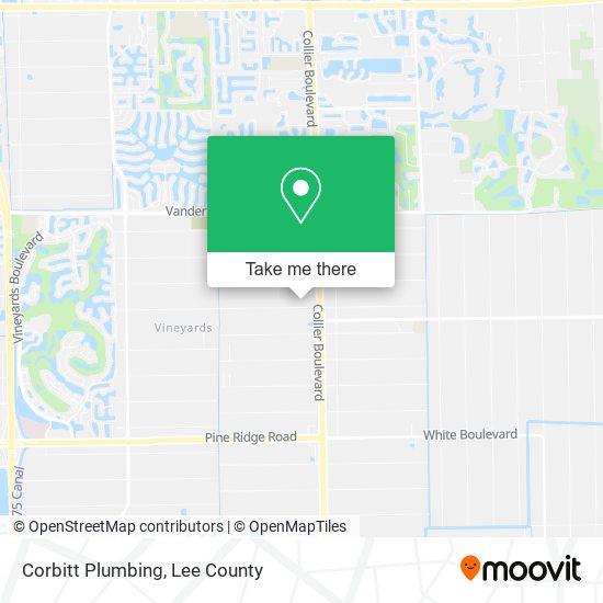 Corbitt Plumbing map