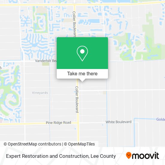Mapa de Expert Restoration and Construction