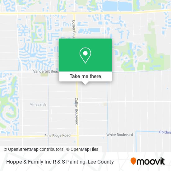 Hoppe & Family Inc R & S Painting map