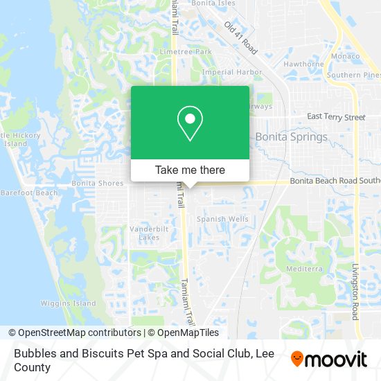 Bubbles and Biscuits Pet Spa and Social Club map