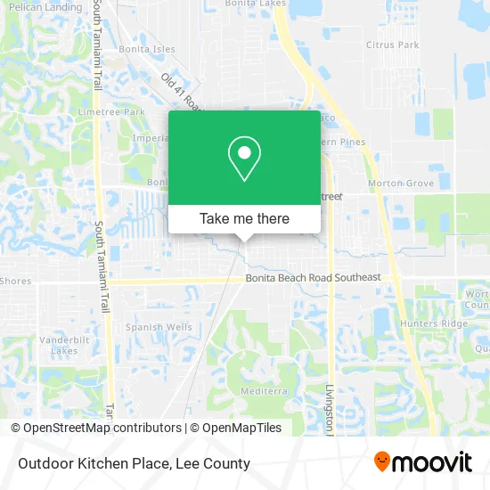 Outdoor Kitchen Place map