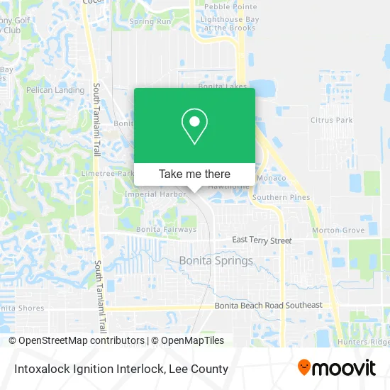 Intoxalock Ignition Interlock map
