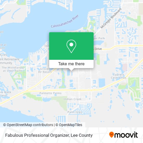 Fabulous Professional Organizer map