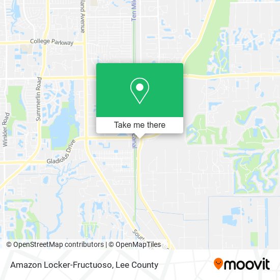 Amazon Locker-Fructuoso map