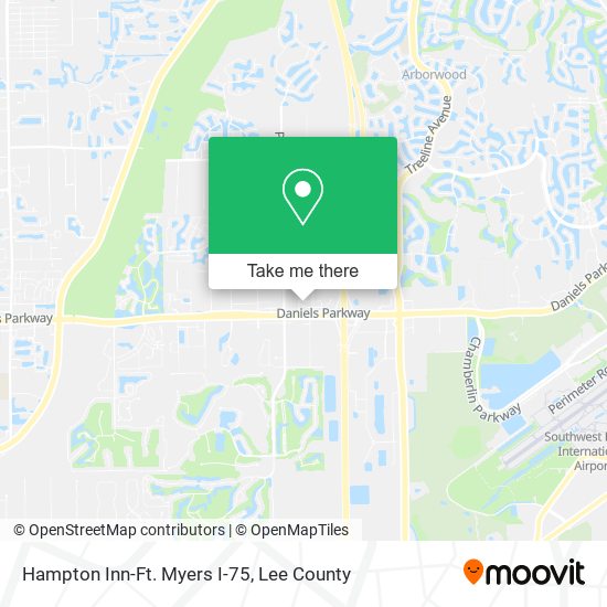 Mapa de Hampton Inn-Ft. Myers I-75