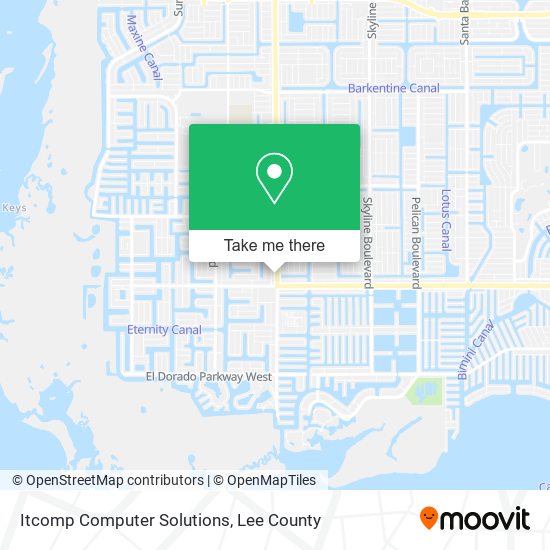 Mapa de Itcomp Computer Solutions