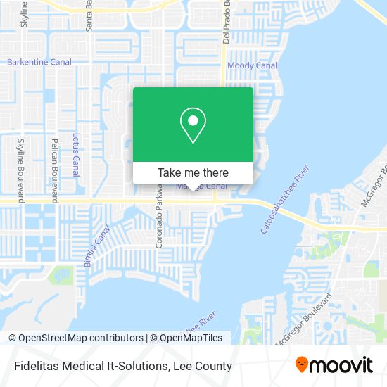 Mapa de Fidelitas Medical It-Solutions