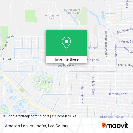 Amazon Locker-Loafer map