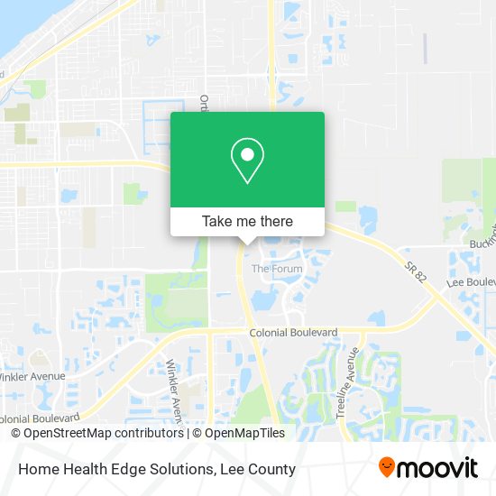 Home Health Edge Solutions map